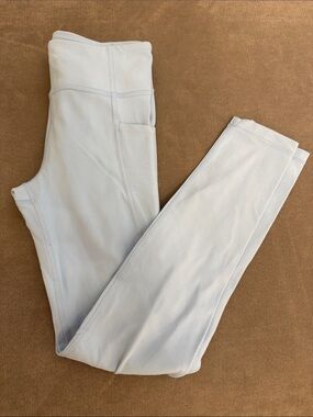 Athleta Girl Pale Blue High-Rise Leggings